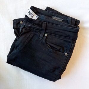 Paige black skinny jeans
